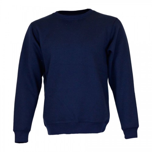 SWEAT SHIRT C/PUNHO COS EM RIBE DELTA AZUL ESC SWEAT SHIRT C/PUNHO COS EM RIBE DELTA AZUL ESC